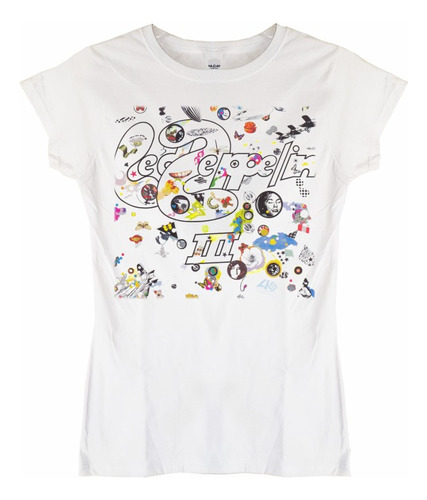 Polera Mujer Led Zeppelin Iii Rock Abominatron