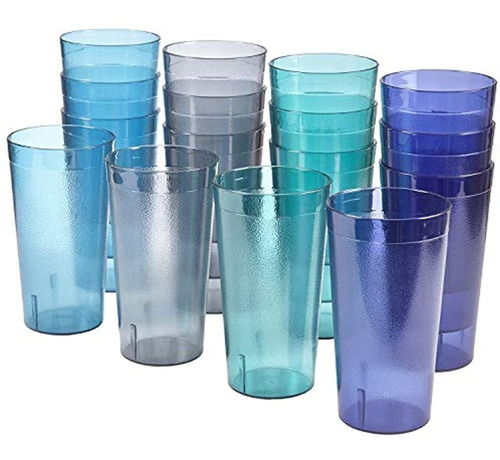 Vasos De Bebidas Estilo Restaurante De Plástico Resistente A