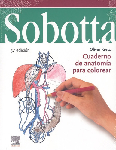 Libro Sobotta. Cuaderno De Anatomía Para Colorear 5ª Ed