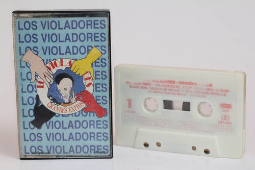 Cassette Los Violadores Grandes Exitos 1992