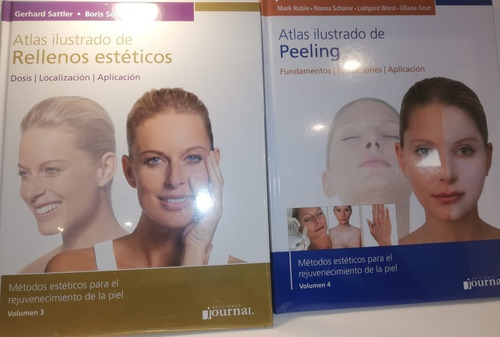 Atlas Ilustrado De Peeling + Atlas Ilustrado Rellenos Estéti