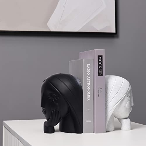 Sujetalibros Decorativos Libros Pesados, Sujetalibros D...