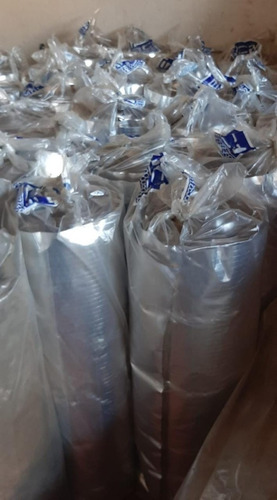 Imagen 3 de 6 de Lana De Roca Mineral C/aluminio X5m2 (25mmx40kg) Calidad