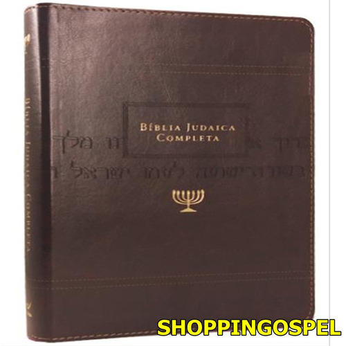 Bíblia Judaica Completa Luxo Direto Dos Originais At E Nt