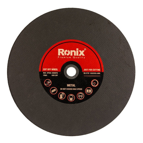 Disco De Corte 14   355mm X 3mm Ronix 