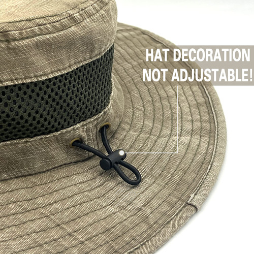Sombrero De Pesca Con Protección Solar Boonie Para Hombre, T
