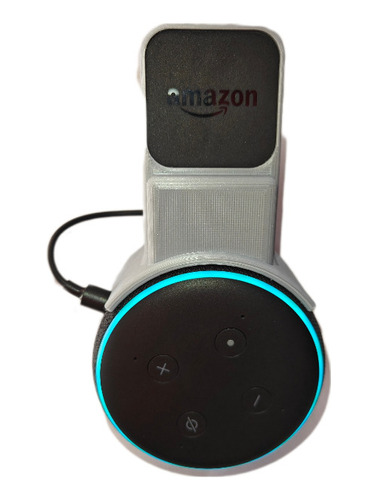 Base Alexa Echo Dot 3ra Gen Holder Ajustable 360 3d Print