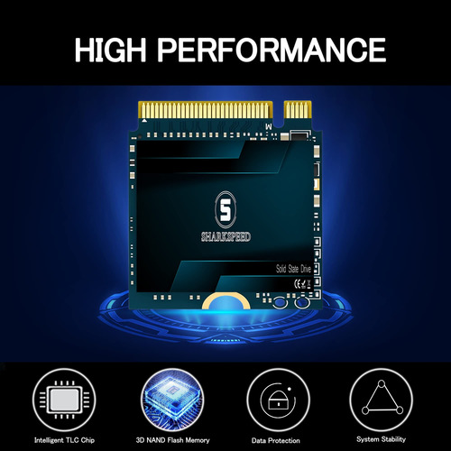 Unidad De Estado Sólido M.2 2230 1tb Nvme Pcie Gen4.0x4 Para
