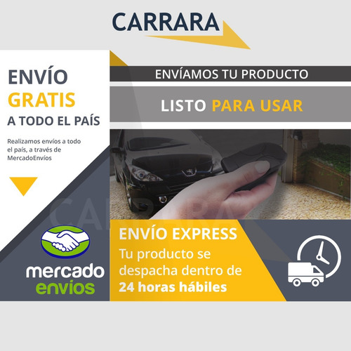 Imagen 4 de 5 de Placa Portón Corredizo O Levadizo Ppa - Seg Alse Compatible