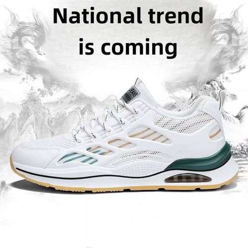 Zapatillas Ysnb Para Correr Con Masaje Transpirables Blancas