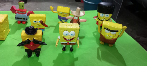 Bob Esponja Figuras Muñecos De Dibujos Animados (Usado)