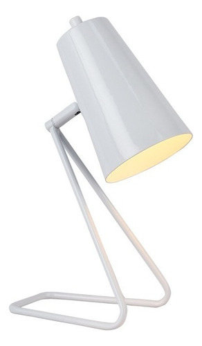Lámpara De Mesa Industrial E14 Blanco - Unilux
