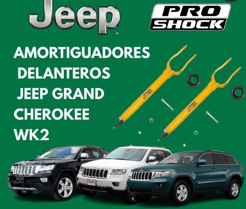 Amortiguadores Delanteros Grand Cherokee Wk2 4g 2 Pulgadas 