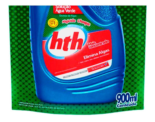 Imagem 3 de 7 de Algicida Choque Refil Hth