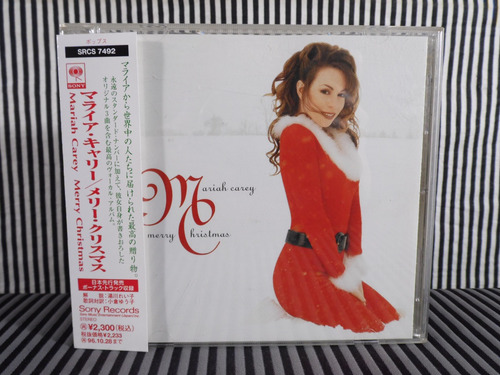 Mariah Carey Merry Christmas Cd Japonês Com Obi (Usado)