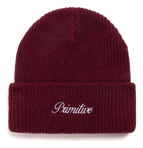 Gorro Beanie Primitive Modelo Noble Burgundy