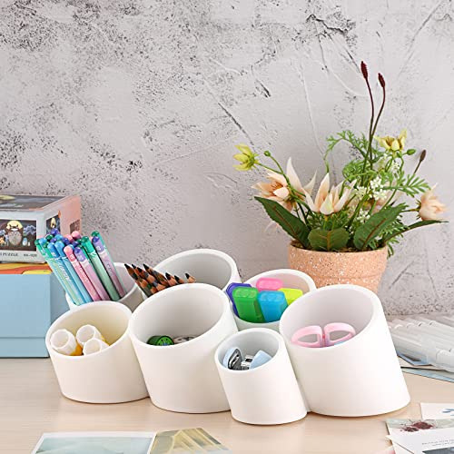 Portalápices Creativo Con Cilindro Basculante Contenedor Par
