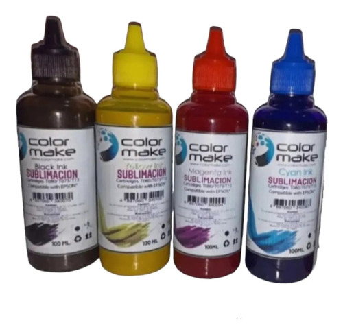 Tinta De Sublimacion Color Make Epson 100ml