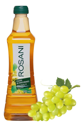 Vinagre de Vinho Branco Rosani Frasco 500ml