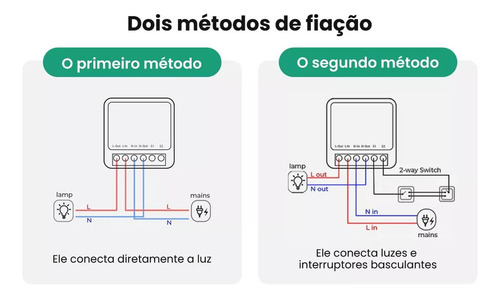 A 5 Mini Smart Wifi Switch Automação Doméstica Alexa 16abest