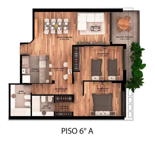 Imagen 8 de 9 de Departamento - Abasto