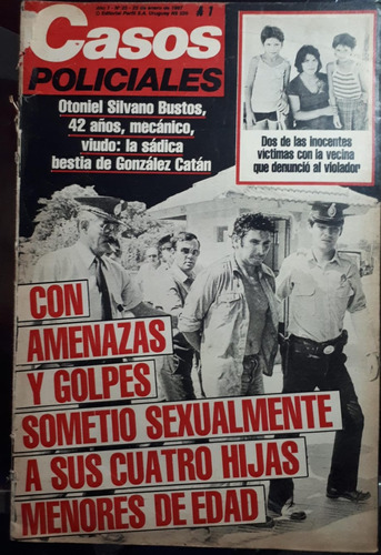 Casos Policiales 1987 Prostitucion Infantil Al Capone 