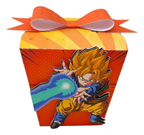 10 Cajitas Para Golosinas De Dragon Ball 2