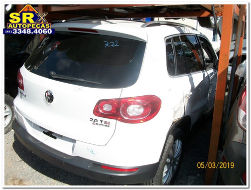 Sucata Tiguan 2.0 16v Tsi 200cv Tiptronic Gasolina 2011