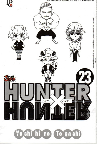 Hunter X Hunter N° 23 - Em Português - Editora Jbc - Formato 14 X 20,5 - Capa Mole - Bonellihq Cx468 I23