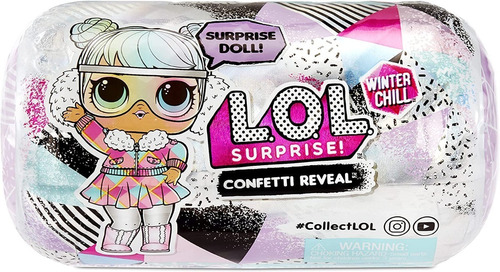 Muñeca Lol Surprise Confetti Winter Chill Con 15 Sorpresas 