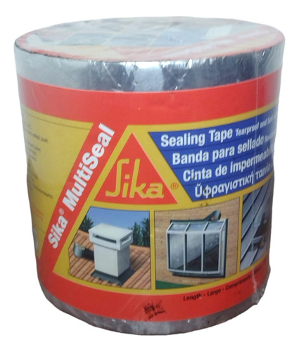 Sika Multiseal Alumin (10cm X 10m) Cinta Asfáltica X 1 Rollo