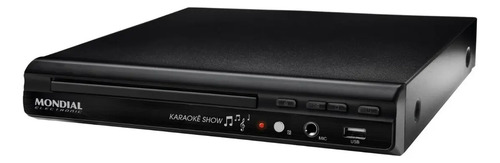 Dvd Player D-20 Com Karaokê Mp3 Usb Il Mondial Bivolt Preto