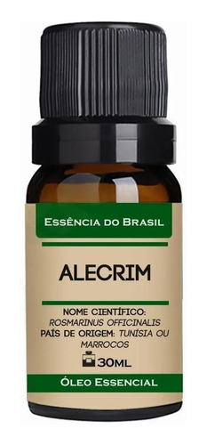 Óleo Essencial Alecrim 30ml - Puro E Natural - Oferta