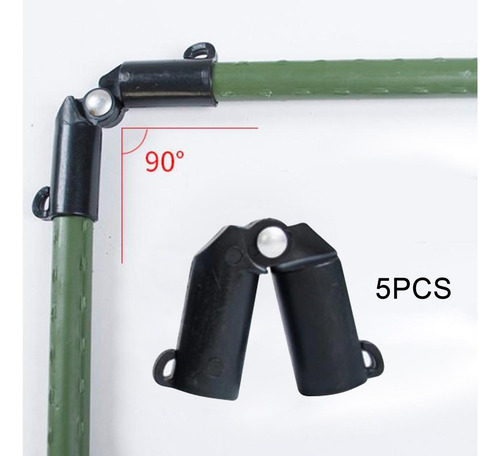 5 Planta Conector Clip Tubería Jardinería Tipo B 20 Mm