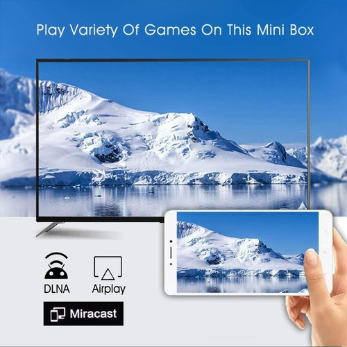 Tv Box Smart Tv Android Navega Internet Redes Social