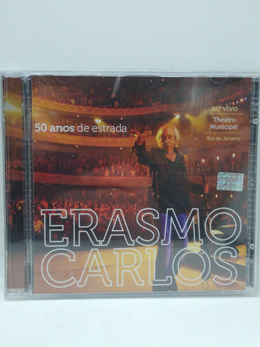 Erasmo Carlos 50 Anos De Estrada Cd Y Dvd