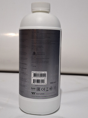 Liquido Refrigerante Pc Thermaltake T1000 Pure Clear