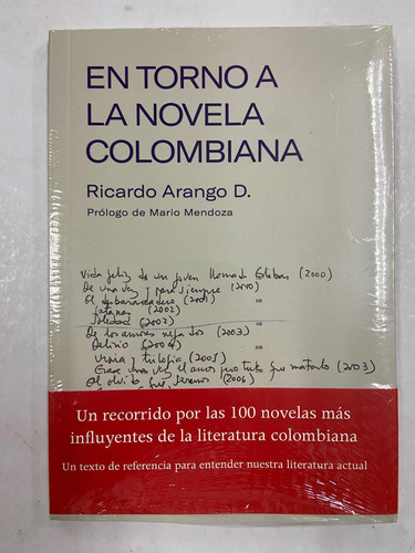 En Torno A La Novela Colombiana - Ricardo Arango