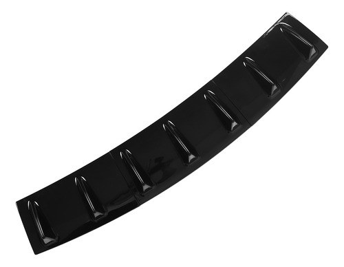 Deflector Negro Negro, 3 Piezas, Chasis, Aleta Trasera Unive