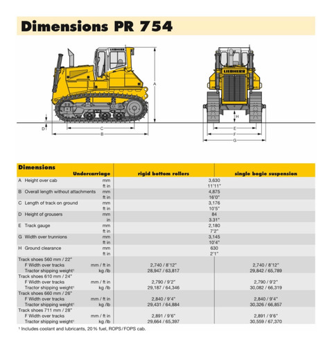 Imagen 9 de 15 de Topadora Liebherr Pr754 2013 Tipo Cat D8r Envios Al Pais