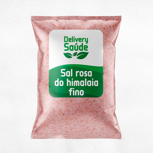 Sal Rosa Do Himalaia Fino 500g - Deliverysaúde