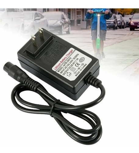 Imagen 7 de 8 de Cable Cargador Scooter Razor Patín Del Diablo Eléctrico E100