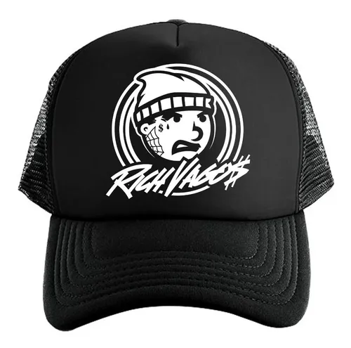 comprar Gorra Unisex Black De Malla Rich Vagos Gera Mx Rap Hip Hop