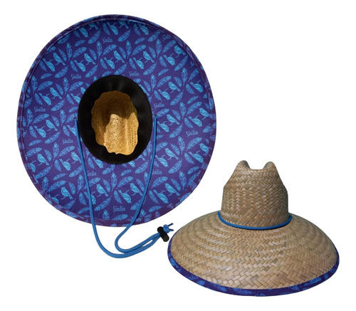 Sombrero Pescador Surf Lifeguard Hat Underbrim Print Sialia 