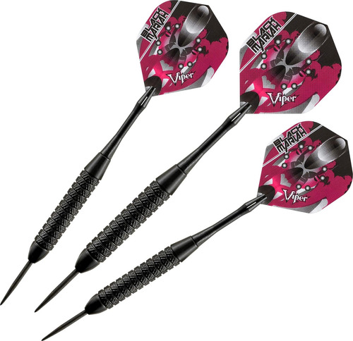 Dardos Viper Black Mariah Con Punta De Acero, 22 Gramos
