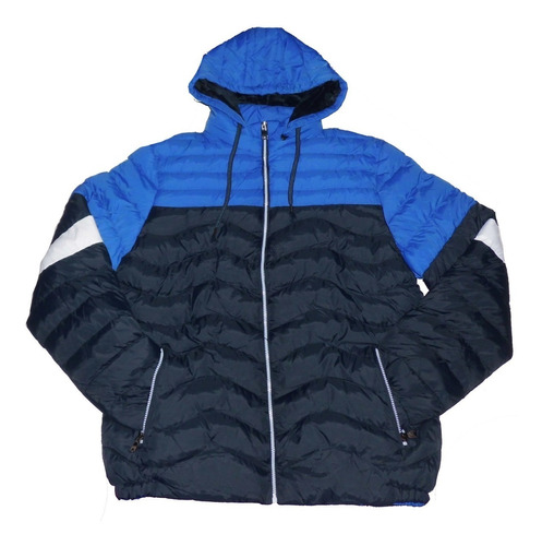 Campera Inflada Impermeable Hombre Talle Especial Con Piel.