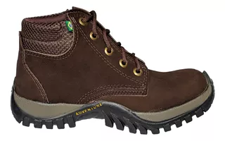 Bota Adventure Botina Feminino Masculino Nobuck Trabalho