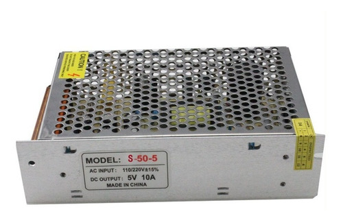 Fuente De Alimentacion 5v 10a Cdmx Electrónica