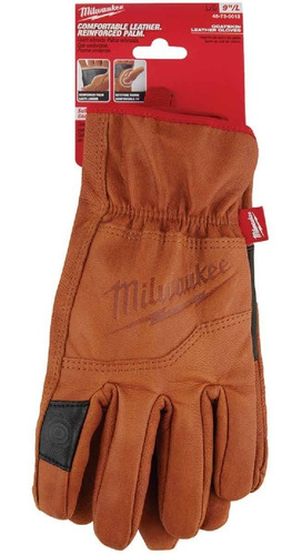 Imagen 2 de 10 de Guantes De Cuero De Cabra Mediano Milwaukee 48730011