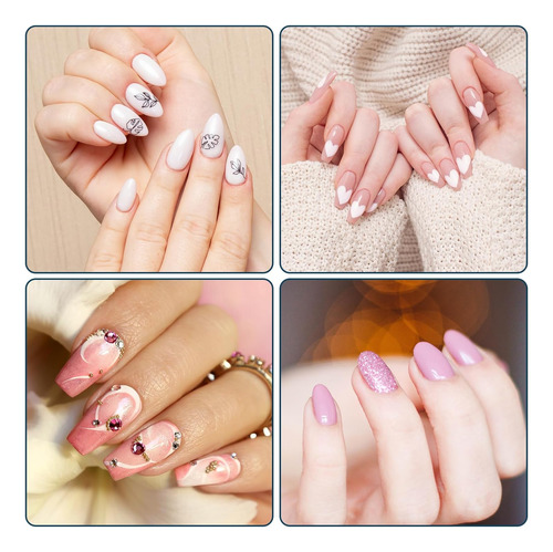 2 Cepillos De Uñas De Gel Duro, Cepillo De Punta Francesa, C